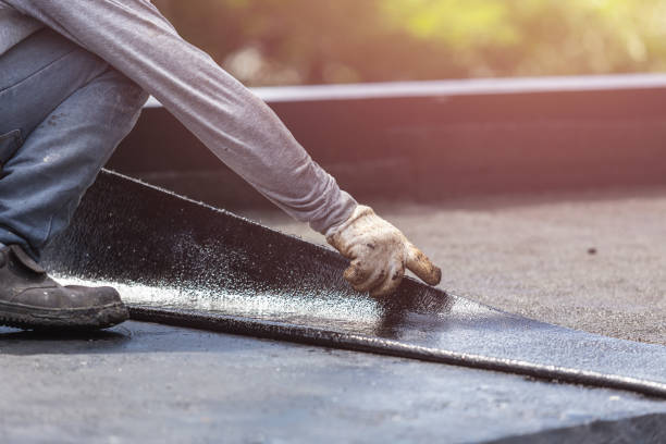 Professional Waterproofing technician working in Port Elizabeth, NJ